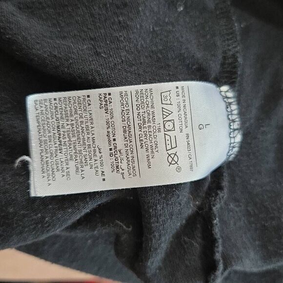 Old Navy Men's Size Large Black Green Sublime Sun Graphic Short Sleeve T-shirt - Picture 3 of 5